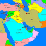 خاورمبانه نقشه خاورمیانه
