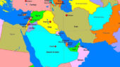 خاورمبانه نقشه خاورمیانه