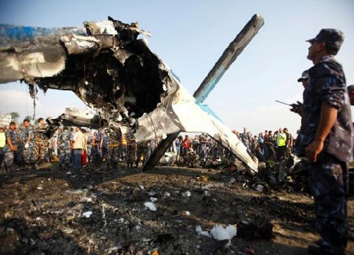 سقوط هواپیما در نپال