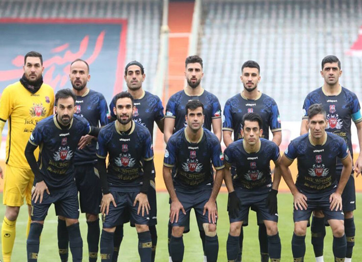 پرسپولیس قهرمان نیم فصل نخست فوتبال ایران 2 تيم نساجي