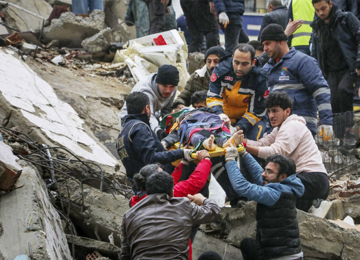 تلفات جانی زلزله ترکیه