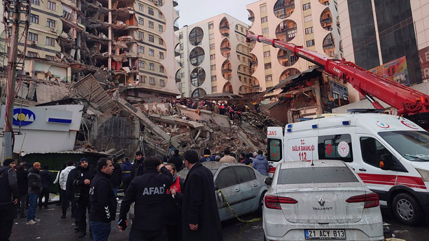 گزارش تصویری زلزله ترکیه و سوریه