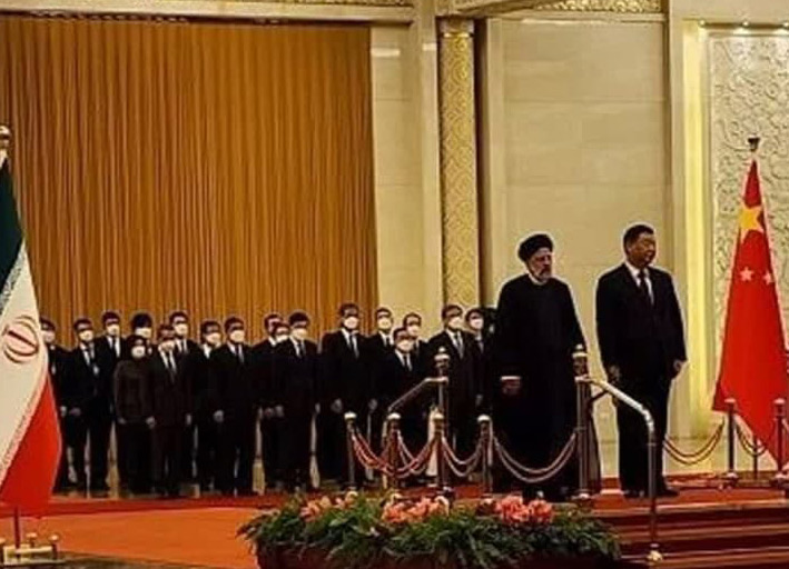 استقبال رسمی از رئیس جمهور در چین