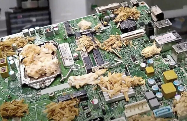 تولید کامپیوتر با قارچ