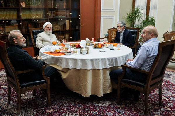 عکس / روسای سابق مجلس در افطاری قالیباف 2 افطاری روسای مجلس شورای اسلامی