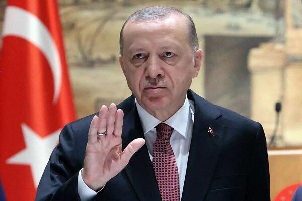اردوغان رئیس‌جمهور ترکیه