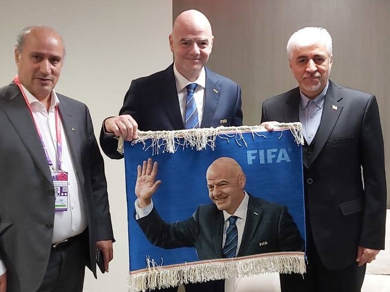 سفر رئیس فیفا به ایران
