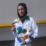 زهرا برناکی دارنده مدال نقره بازی‌های آسیایی
