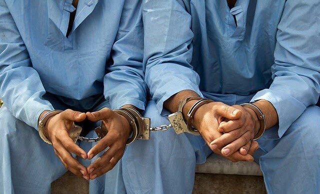 دستگیری و بازداشت متهمان