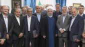 حسن روحانی در دیدار جمعی از استانداران سابق