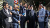 افتتاح قطعه دوم آزاد راه تهران شمال