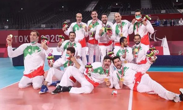 قهرمانی والیبال نشسته ایران