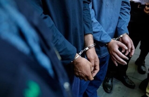 دستگیری و بازداشت متهمان