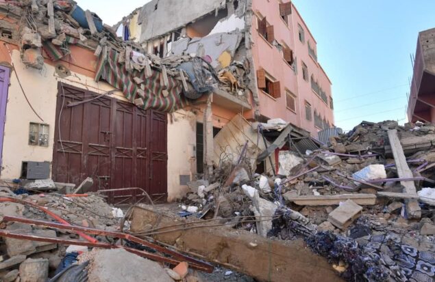 تلفات زلزله مراکش