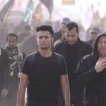 محمد باقر قالیباف در پیاده روی اربعین