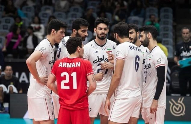 نتایج تیم ملی والیبال ایران