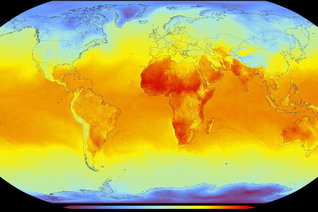 گرمترین سال جهان
