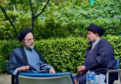 دیدار امروز سید محمد خاتمی و سید حسن خمینی 49 سید محمد خاتمی و سید حسن خمینی